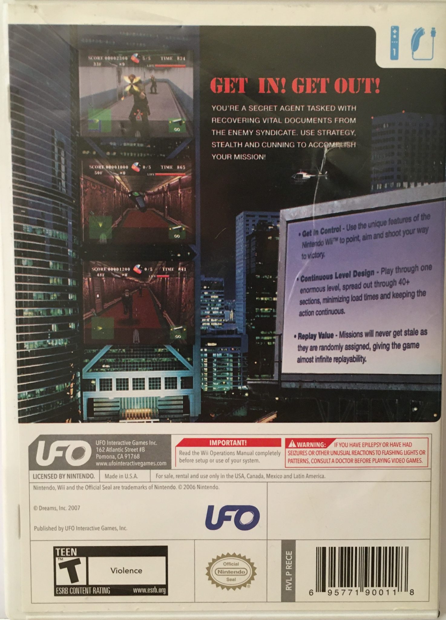 Spy Games Elevator Mission Anthony's Place