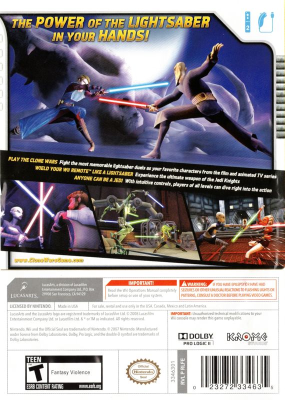 Star Wars The Clone Wars Lightsaber Duels - Image 2