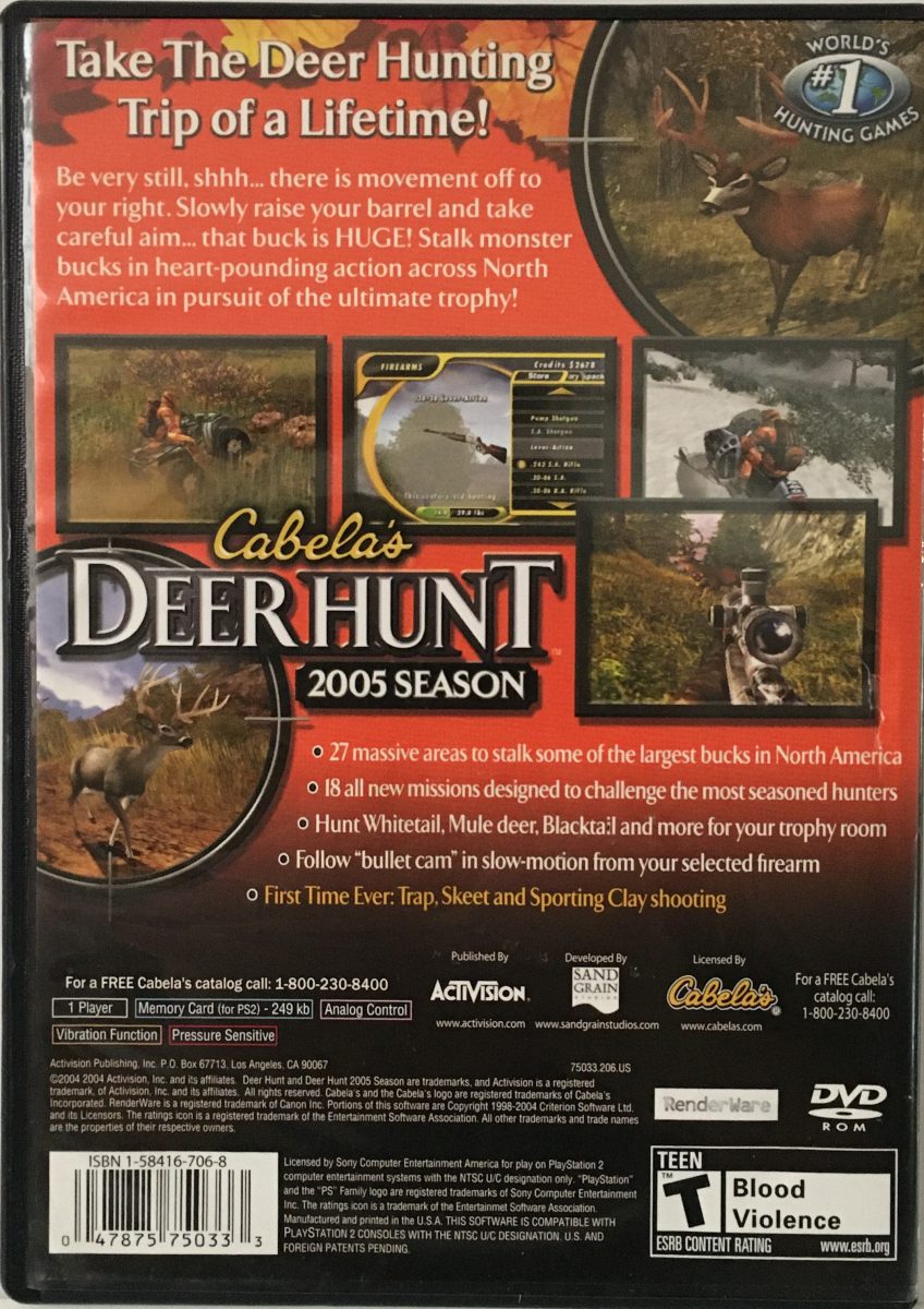 Cabela's Deer Hunt 2005 Season - Image 2